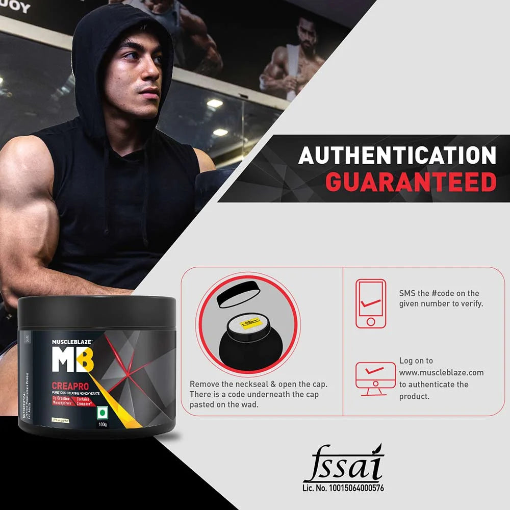 MuscleBlaze CreaPRO Creatine with Creapure® Powder