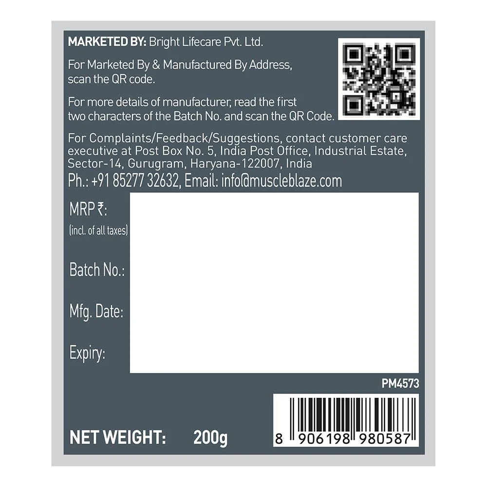 MuscleBlaze Preworkout 200 Xtreme