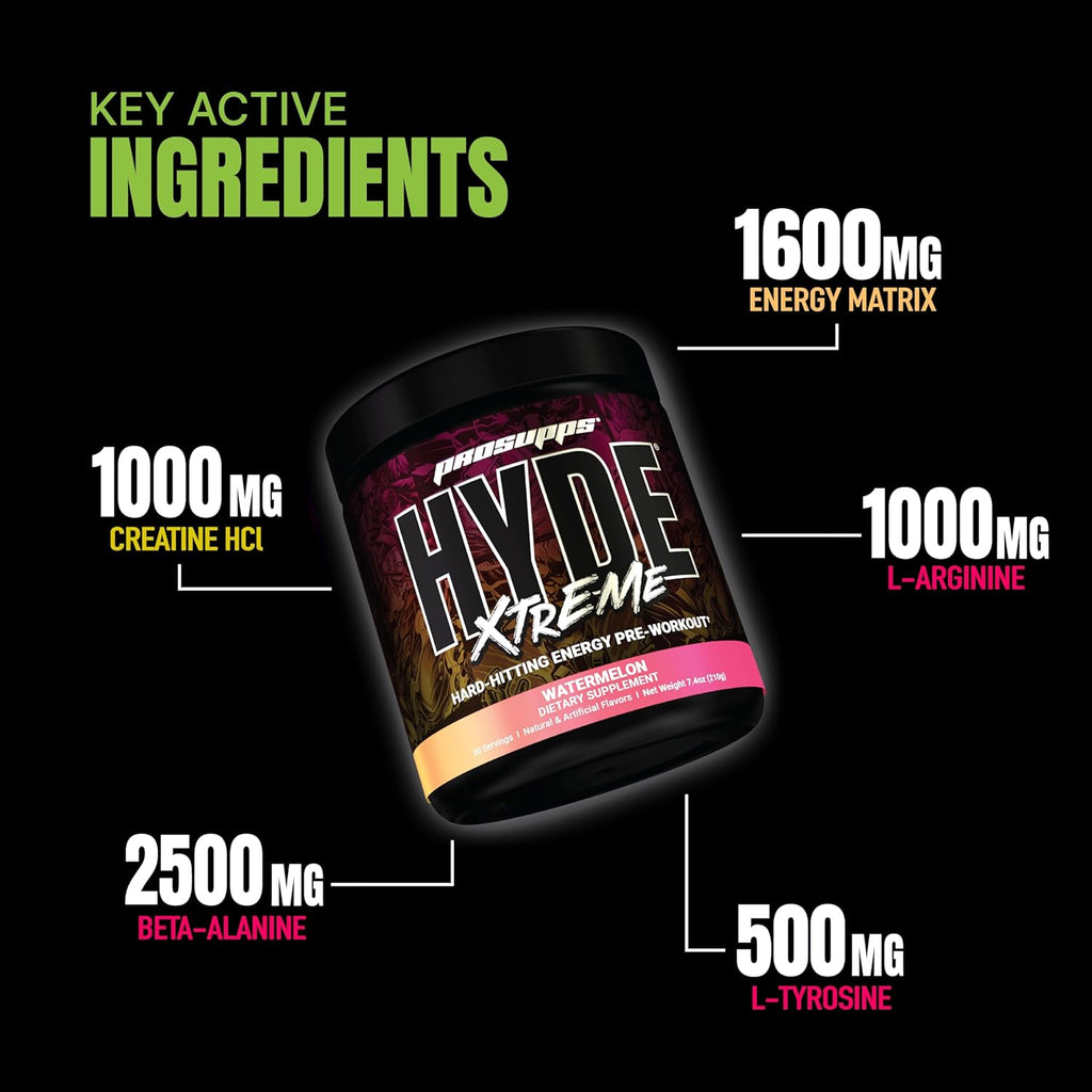Hyde Xtreme Preworkout