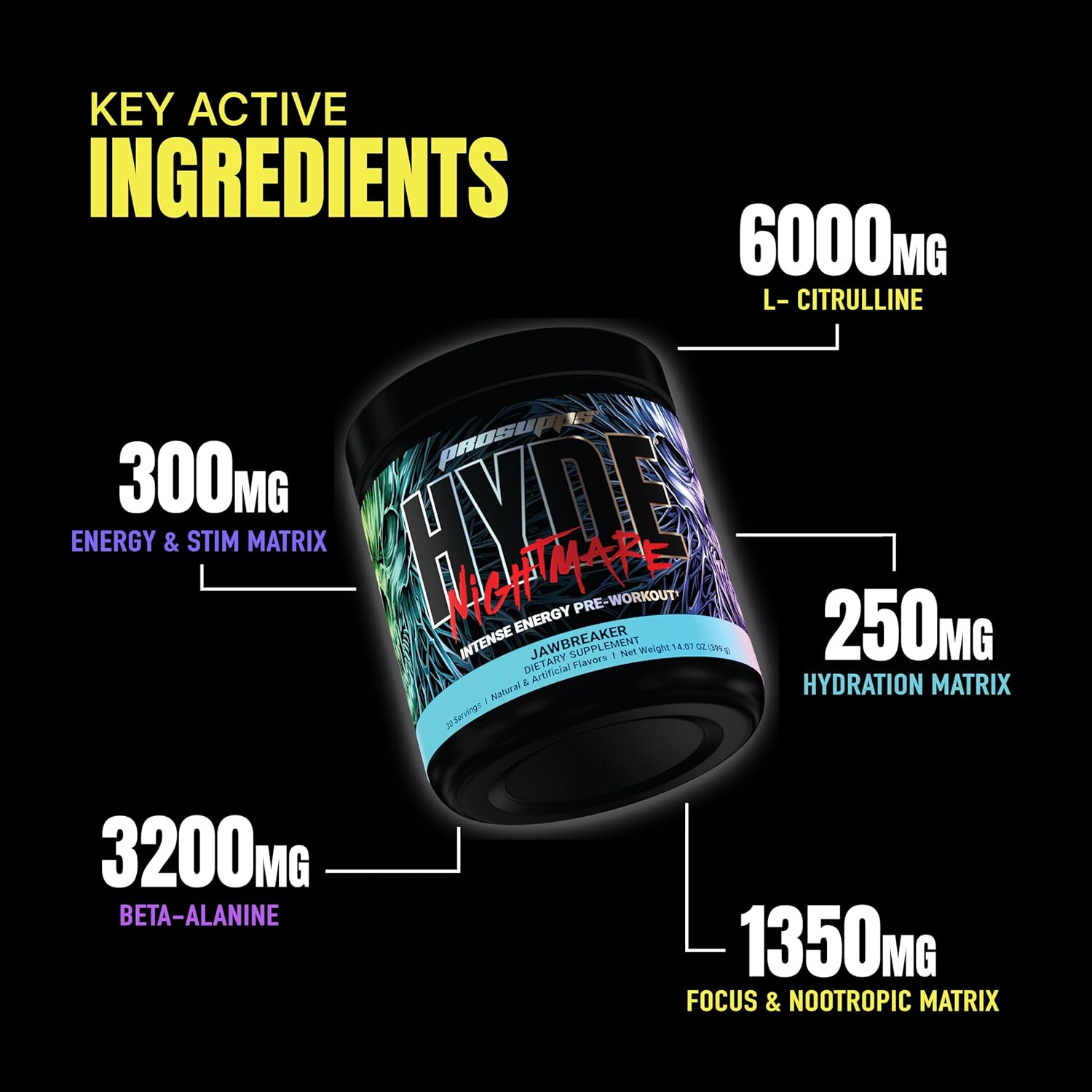 Hyde Nightmare Preworkout