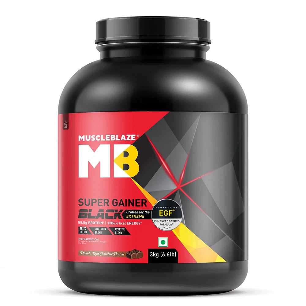 MuscleBlaze Super Gainer Black