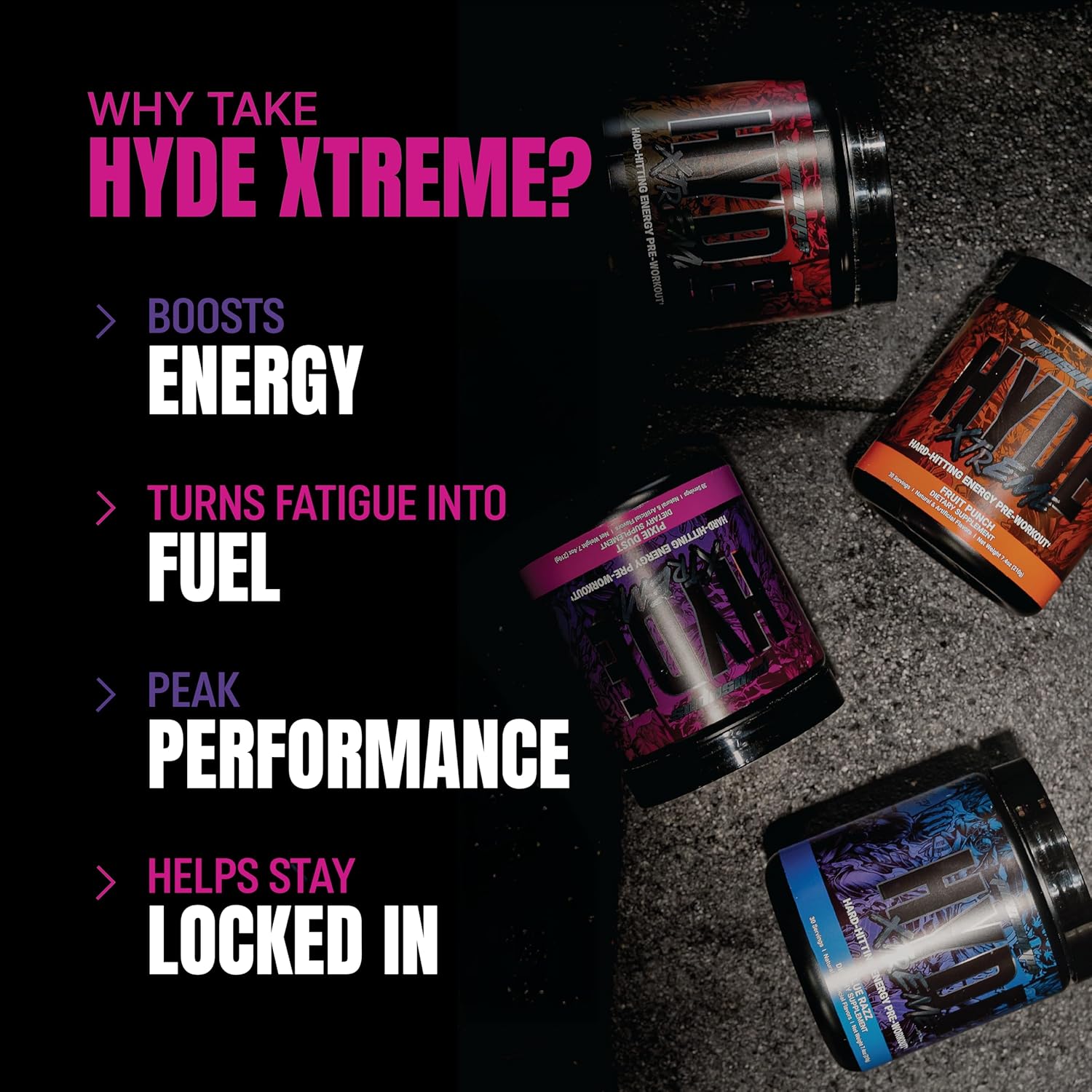 Hyde Xtreme Preworkout
