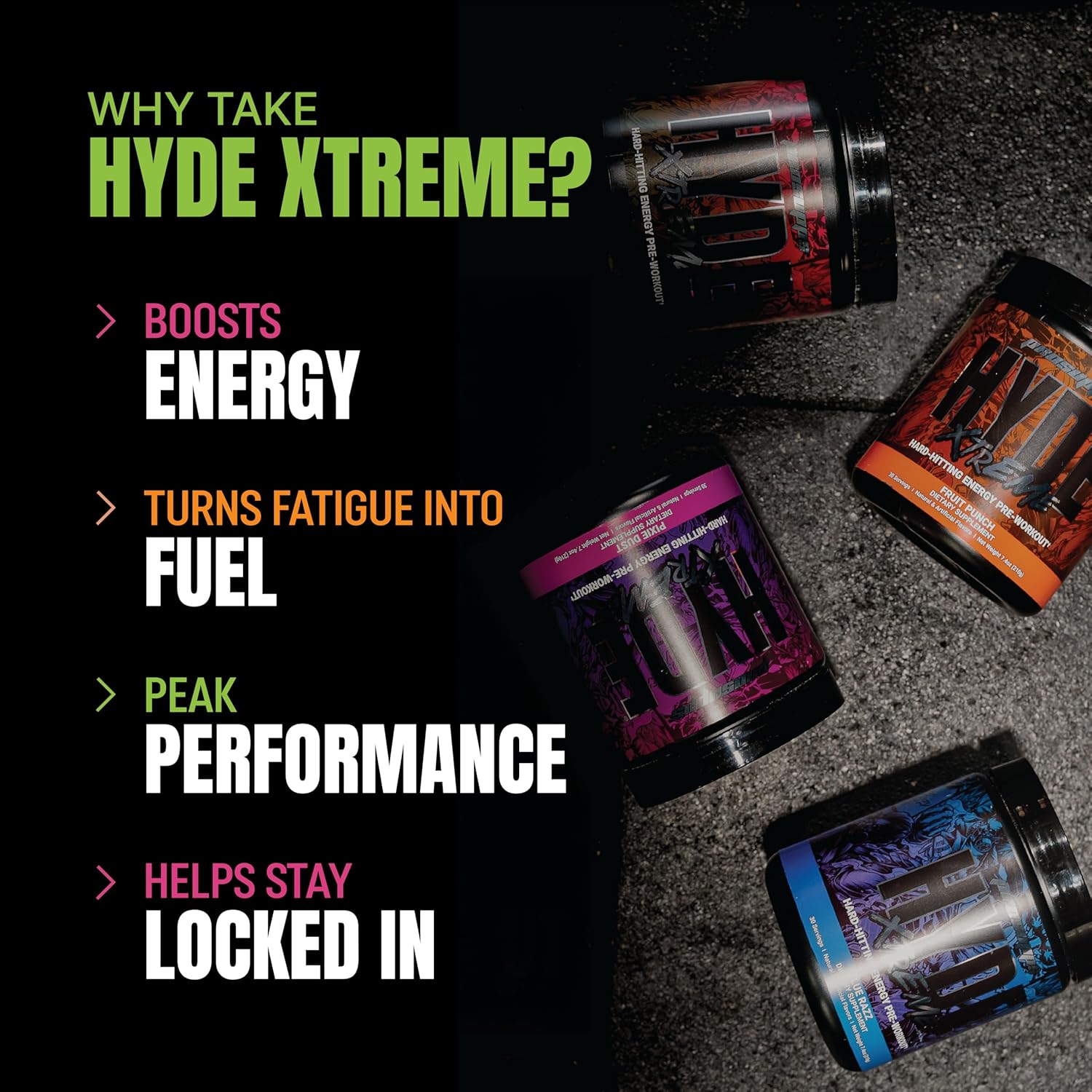 Hyde Xtreme Preworkout