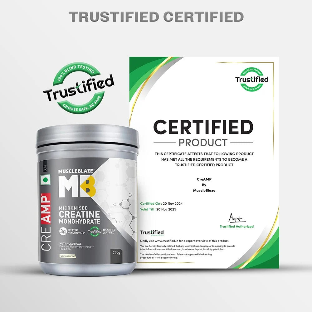 MuscleBlaze Creatine Monohydrate CreAMP