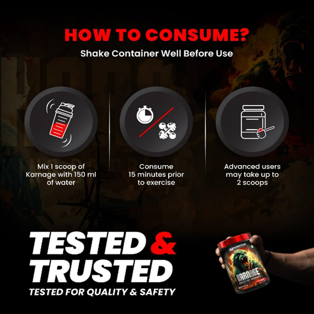 Karnage Pre workout Bigmuscles