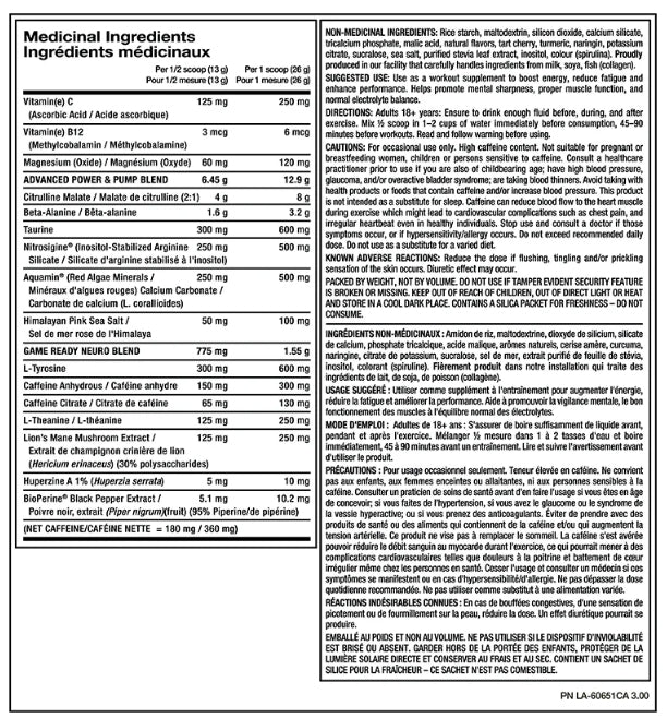 PVL Gold Series Domin8 Pre Workout Superfuel