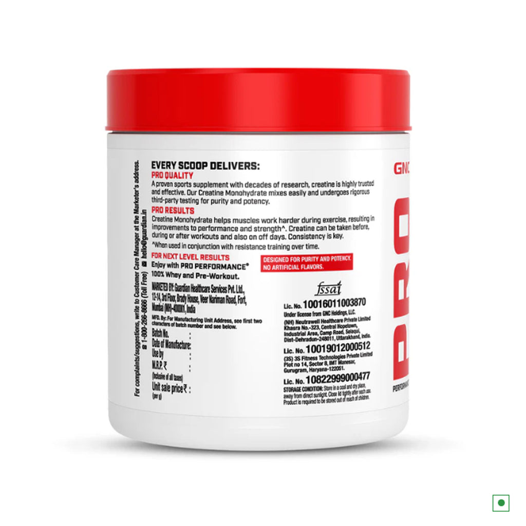 Creatine Monohydrate Powerful Muscle Pump for Intense Workout