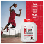 GNC 100% Whey Protein | Faster Recovery & Lean Muscle Gains | Informed Choice Certified