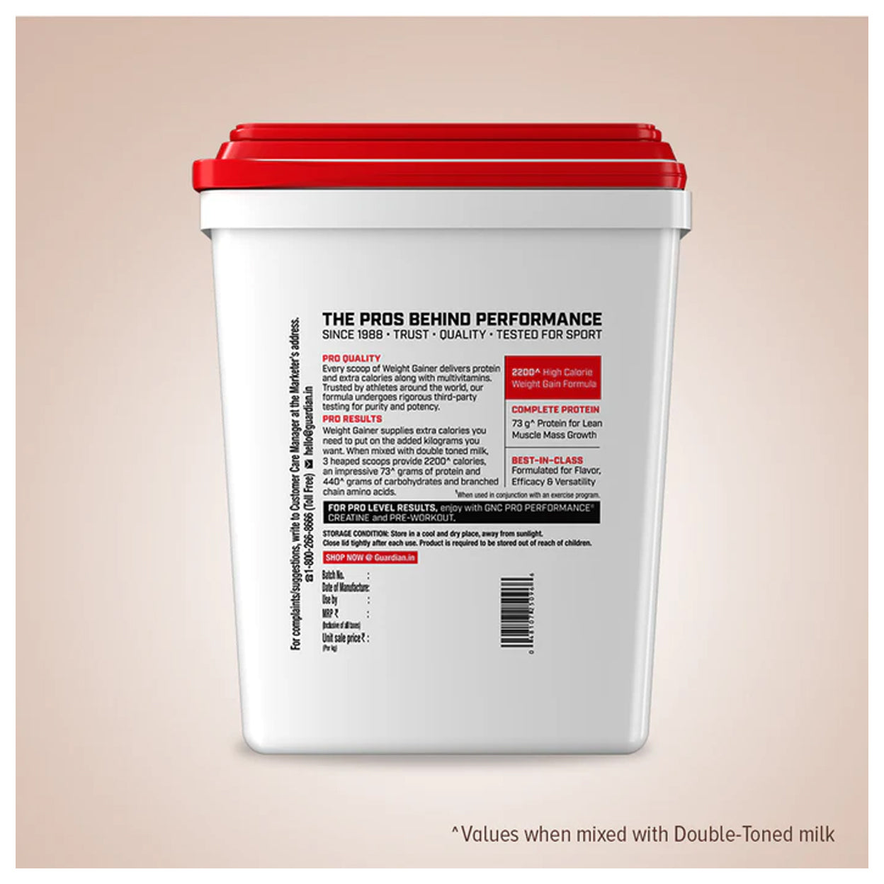 GNC Pro Performance Weight GainerDouble Chocolate