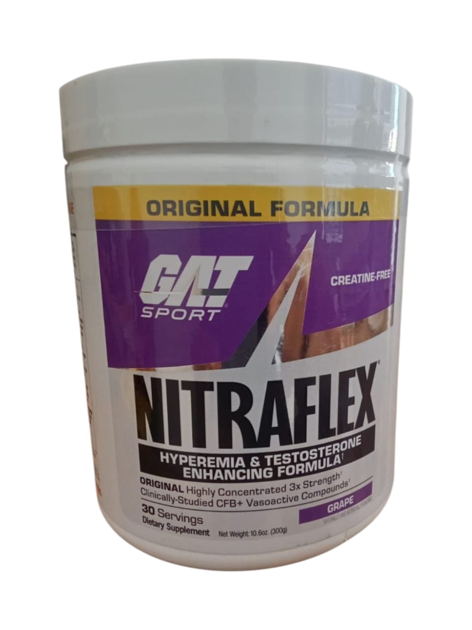 GAT Nitraflex Hyperemia & Testosterone Enhancing Powder
