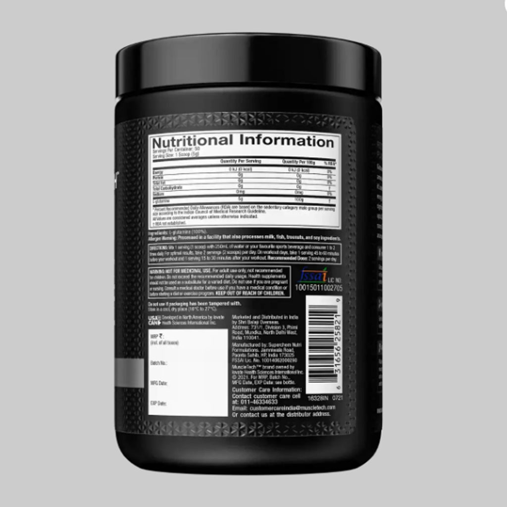 Muscletech Platinum 100% Glutamine