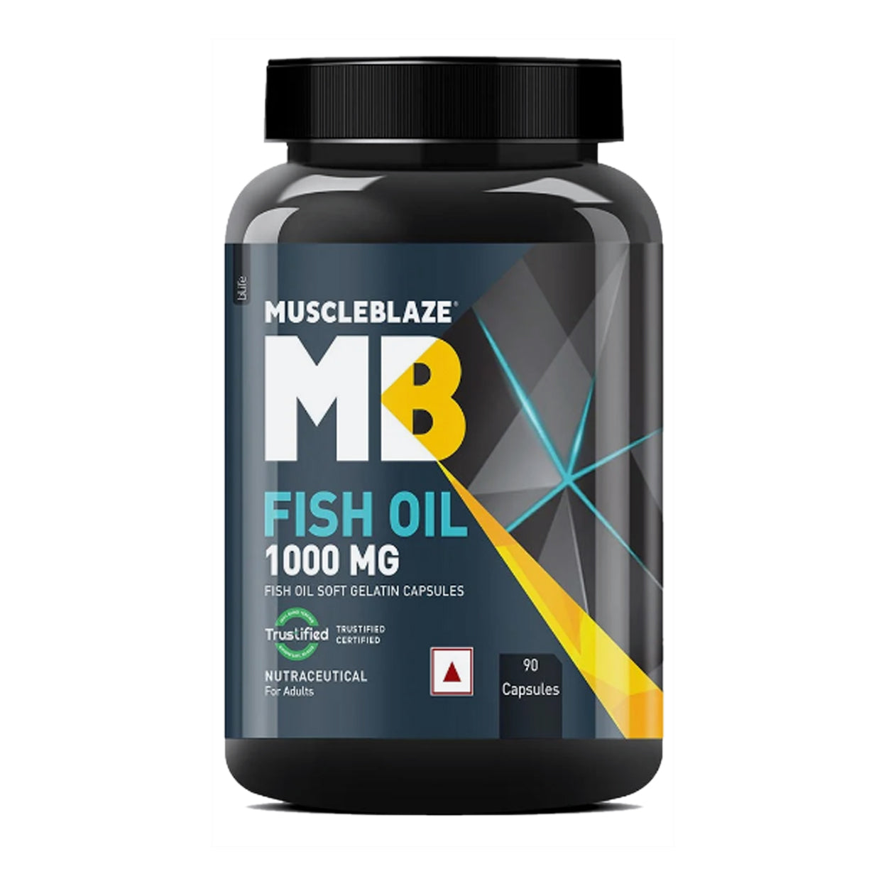 MuscleBlaze Omega 3 Fish Oil (1000 mg) with 180mg EPA and 120mg DHA
