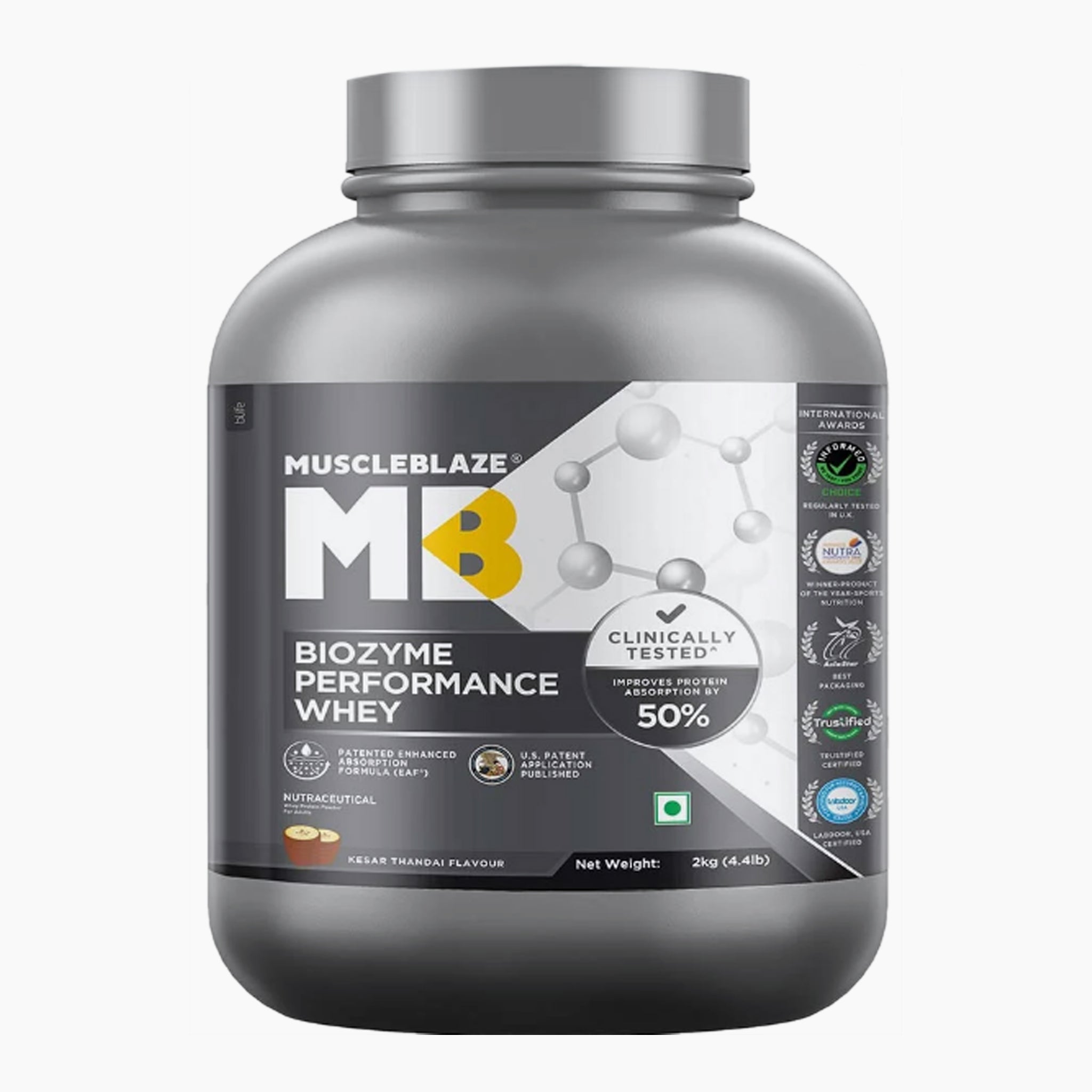 MuscleBlaze Biozyme Performance Whey