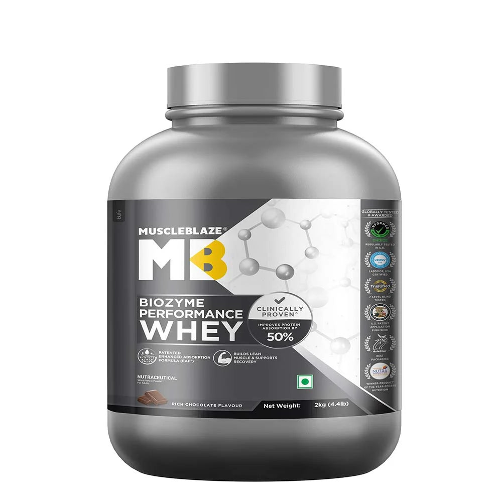 MuscleBlaze Biozyme Performance Whey