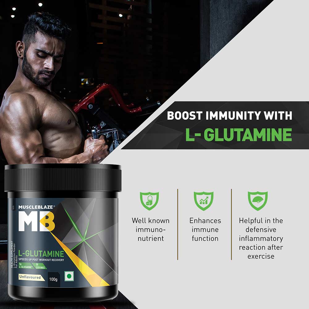 MuscleBlaze L-Glutamine