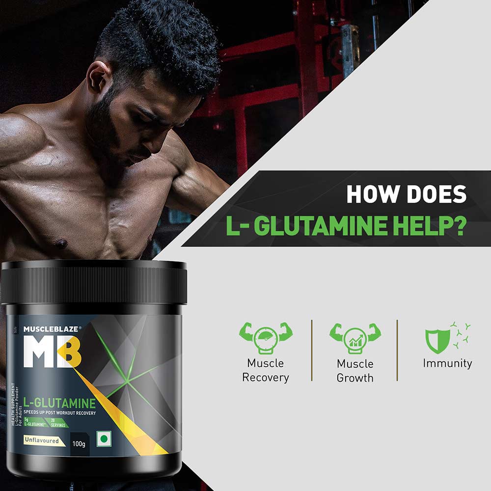 MuscleBlaze L-Glutamine