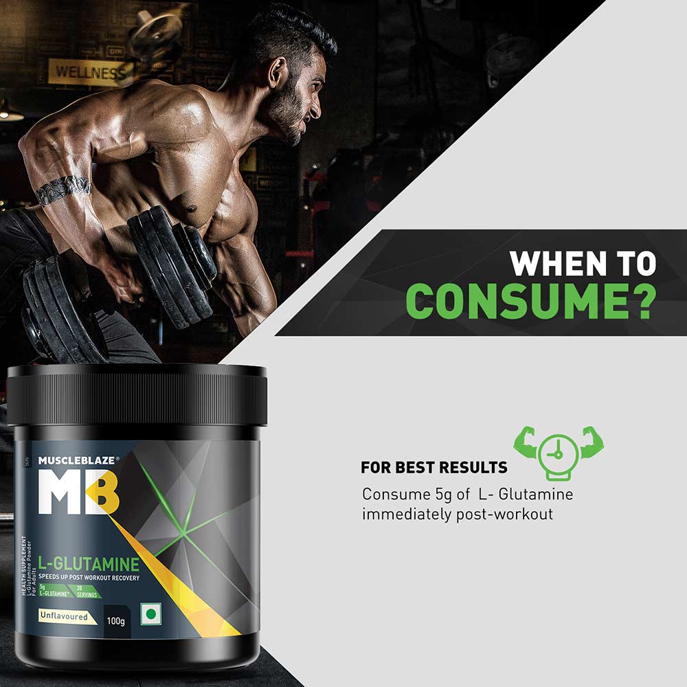 MuscleBlaze L-Glutamine