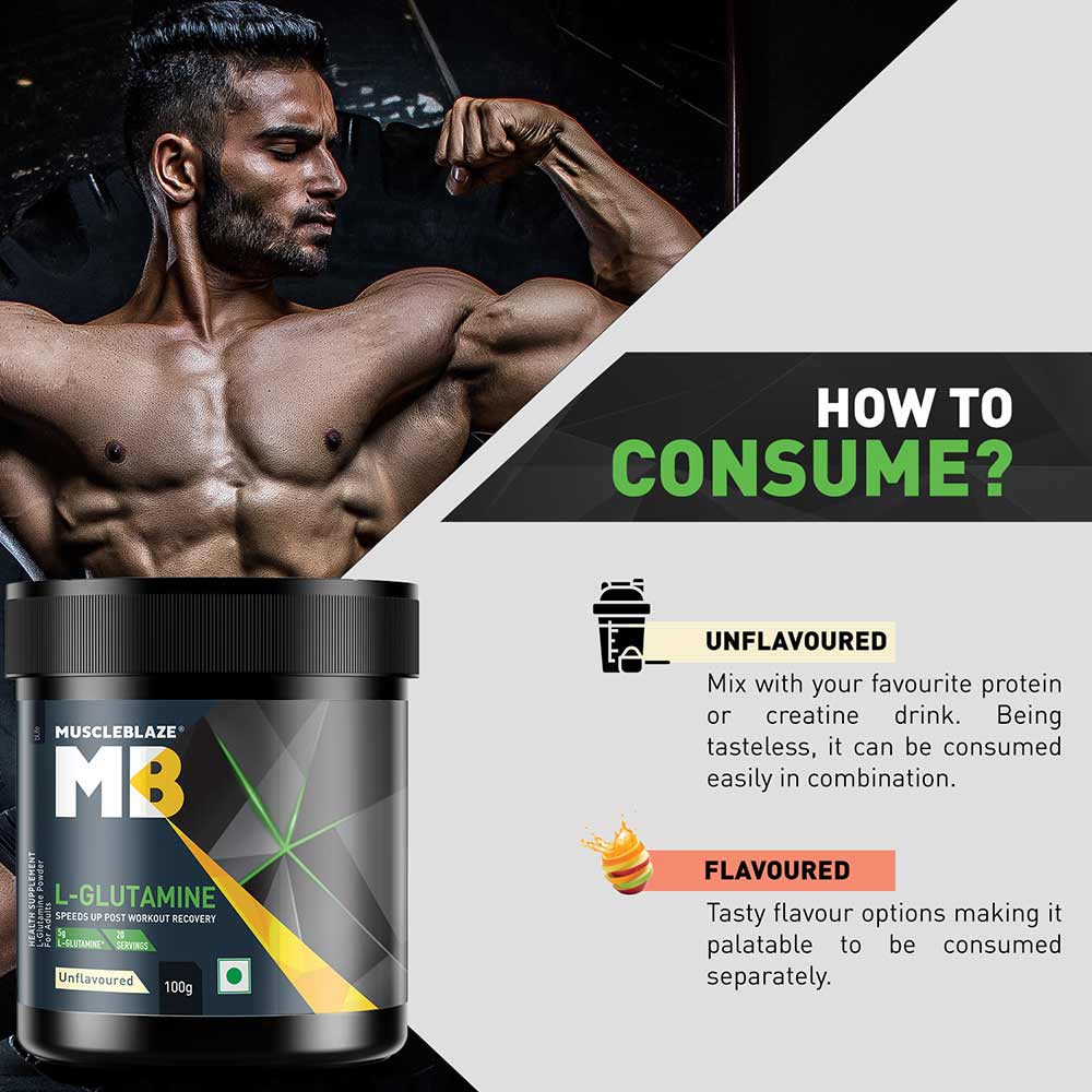 MuscleBlaze L-Glutamine