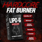 Lipo-6 Hardcore Hardcore Fat Burner & Muscle Protection