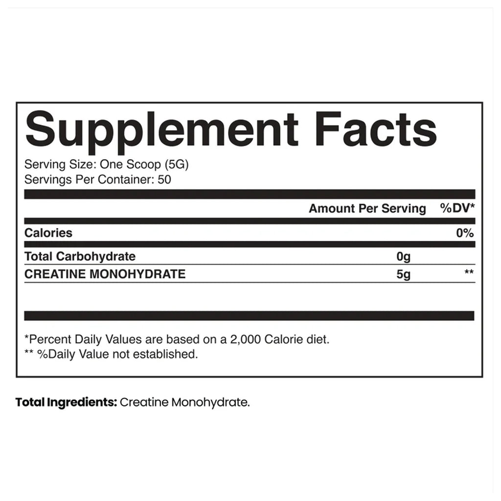 Creatine Monohydrate