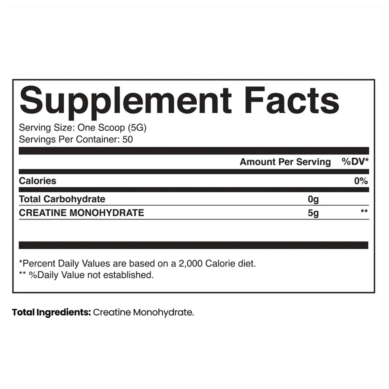 Creatine Monohydrate