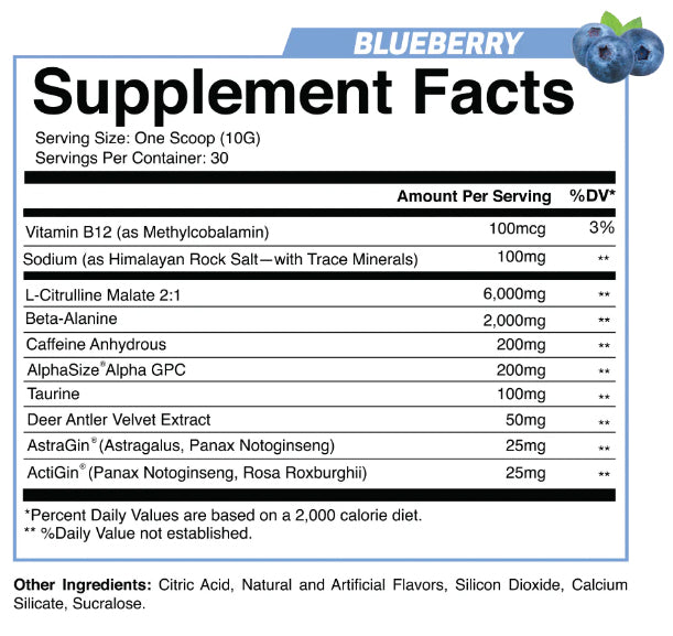Trigger (Pre-Workout) Blueberry