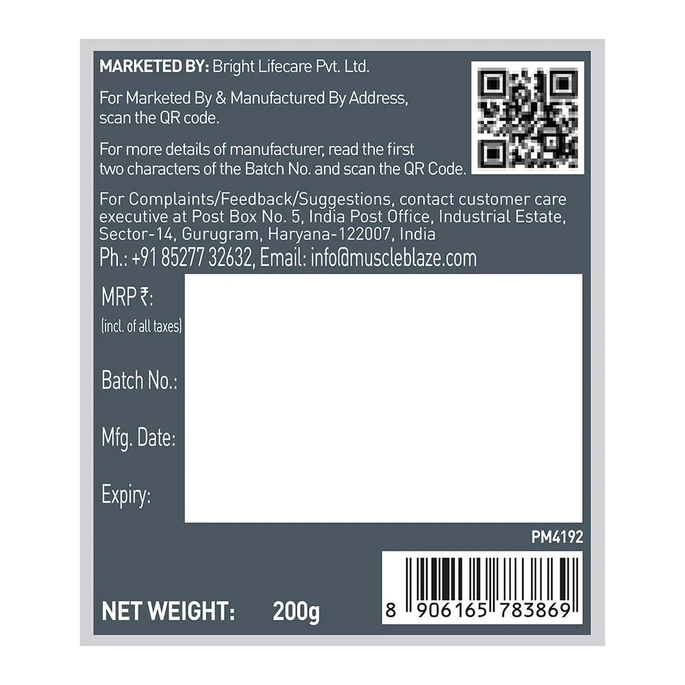 MuscleBlaze Preworkout 200 Xtreme