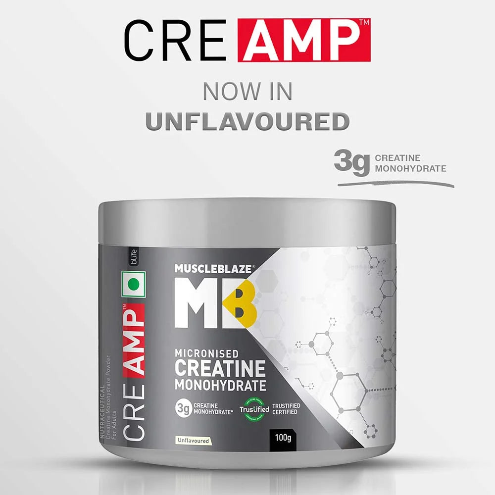 MuscleBlaze Creatine Monohydrate CreAMP