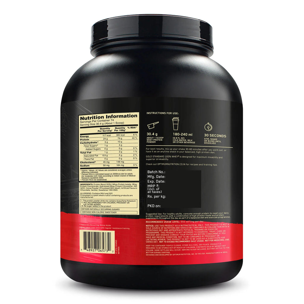 Optimum Nutrition Gold Standard 100% Whey Protein