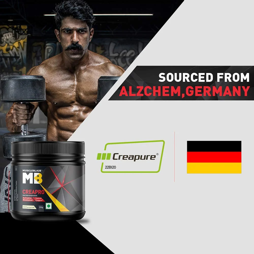 MuscleBlaze CreaPRO Creatine with Creapure® Powder