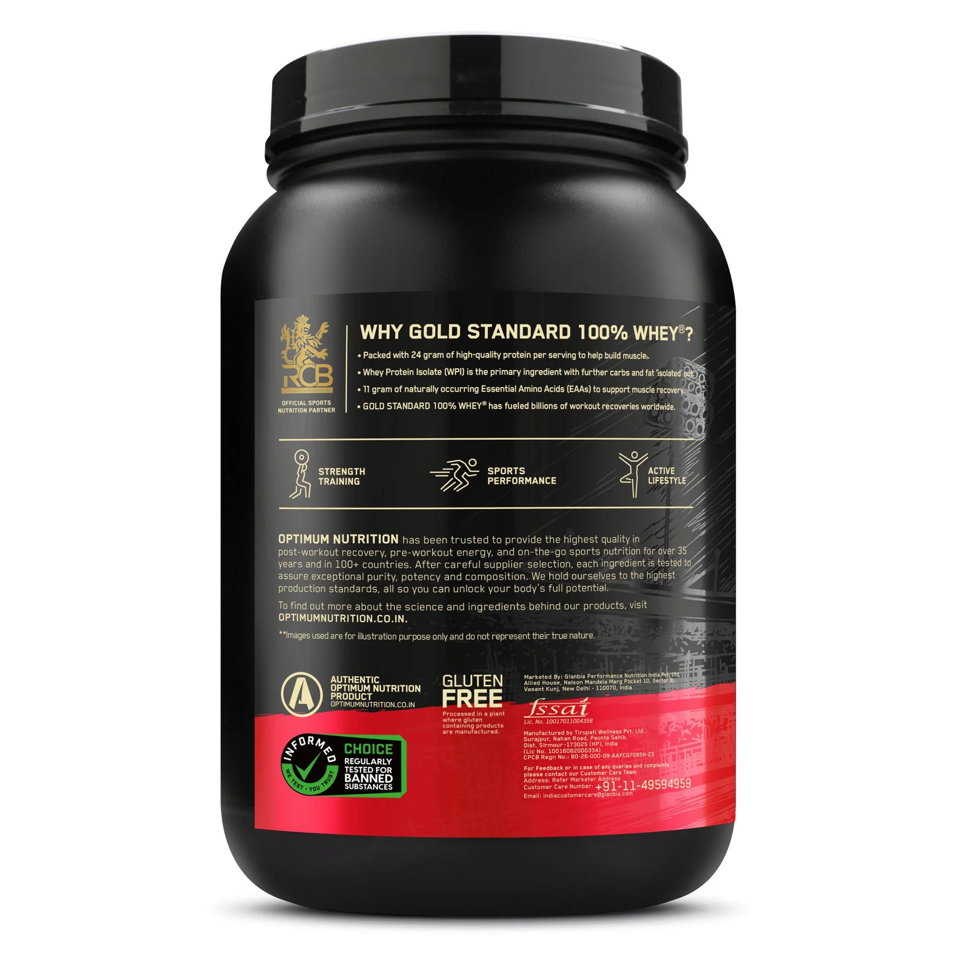 Optimum Nutrition Gold Standard 100% Whey Protein