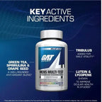 GAT Mens Multi+Test Multivitamin with Testosterone Support