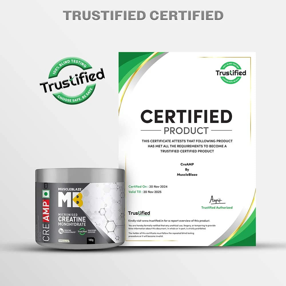 MuscleBlaze Creatine Monohydrate CreAMP