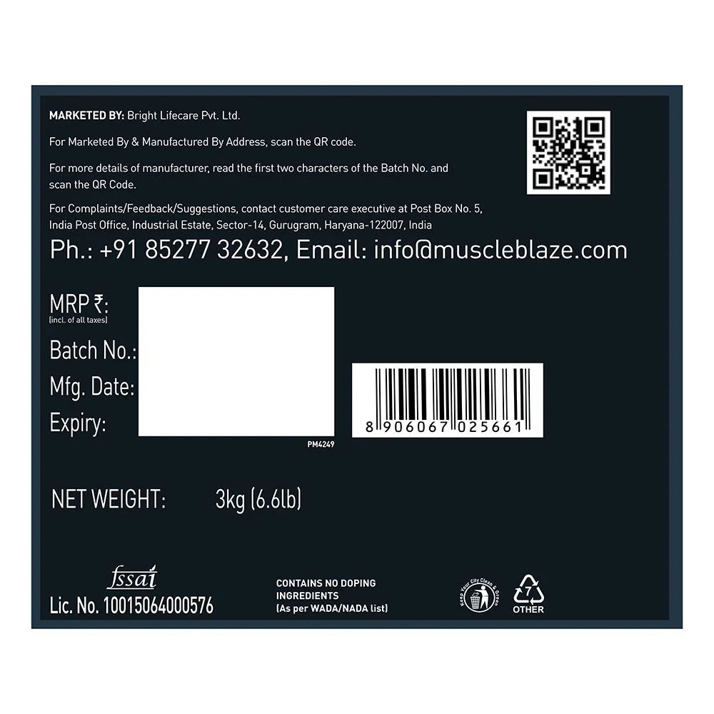 MuscleBlaze Super Gainer XXL Weight Gainer