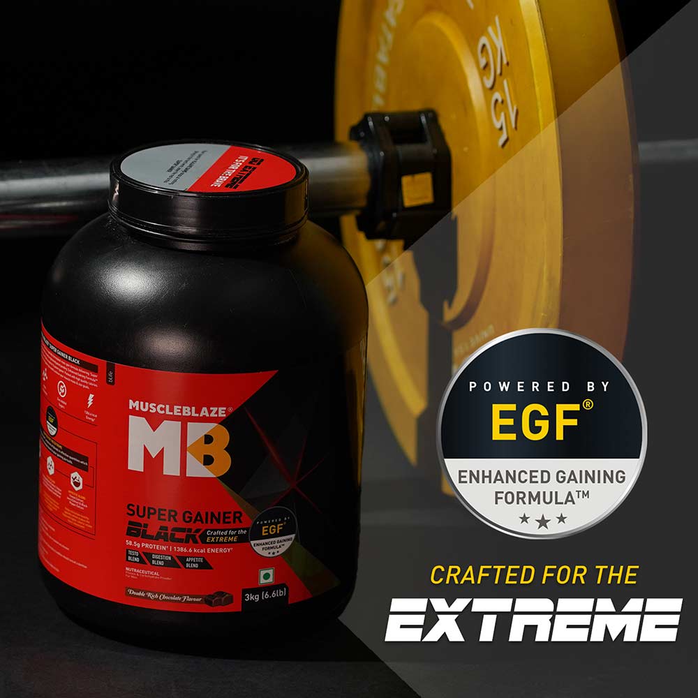 MuscleBlaze Super Gainer Black