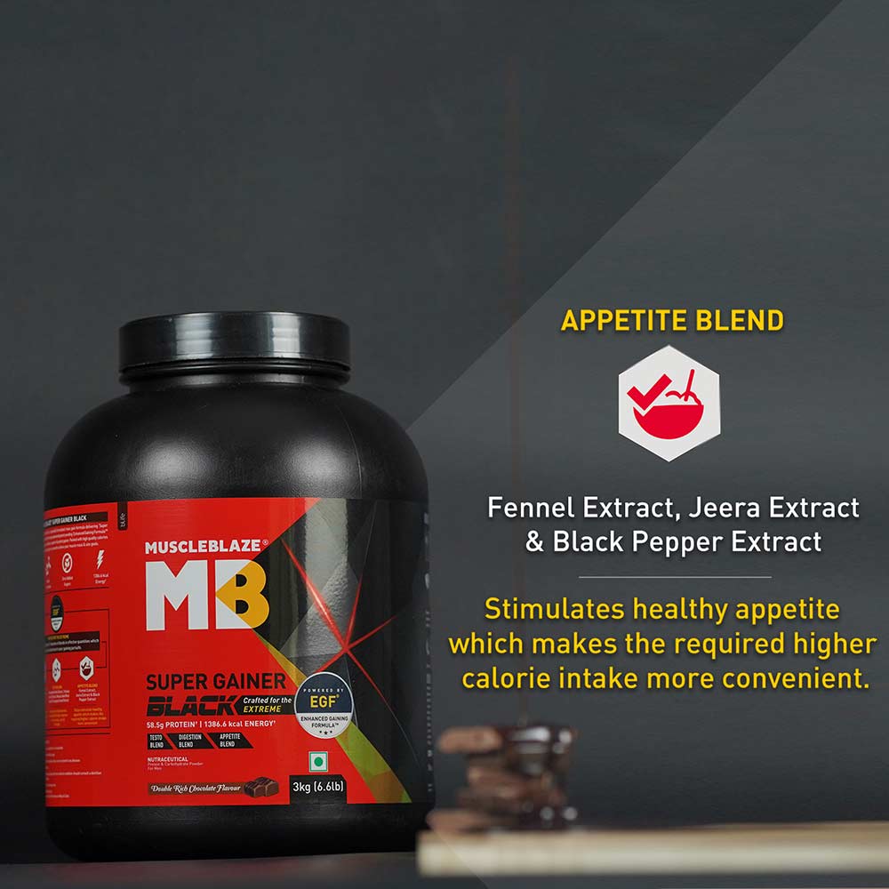 MuscleBlaze Super Gainer Black