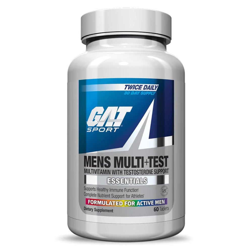 GAT Mens Multi+Test Multivitamin with Testosterone Support