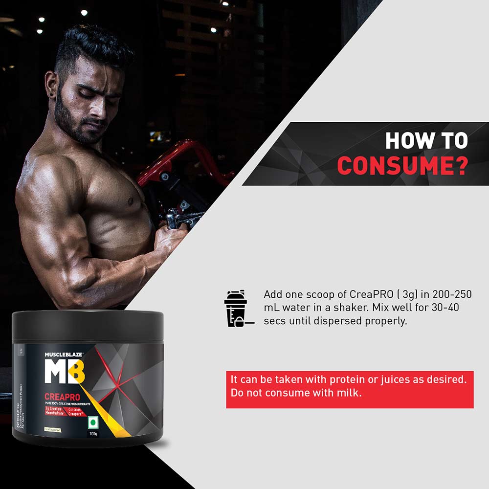 MuscleBlaze CreaPRO Creatine with Creapure® Powder